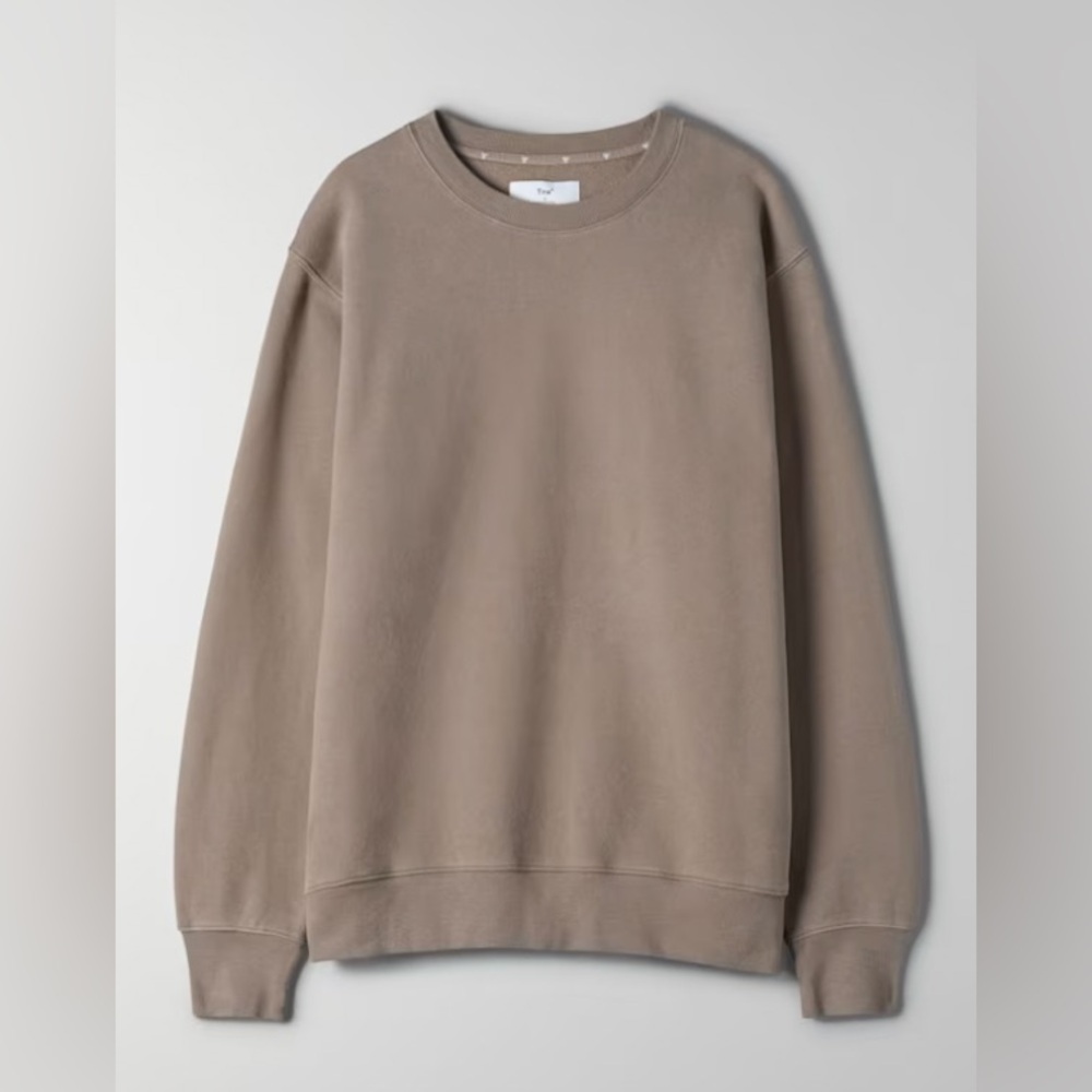 Aritzia TNA Cozy Fleece Crewneck Sweater